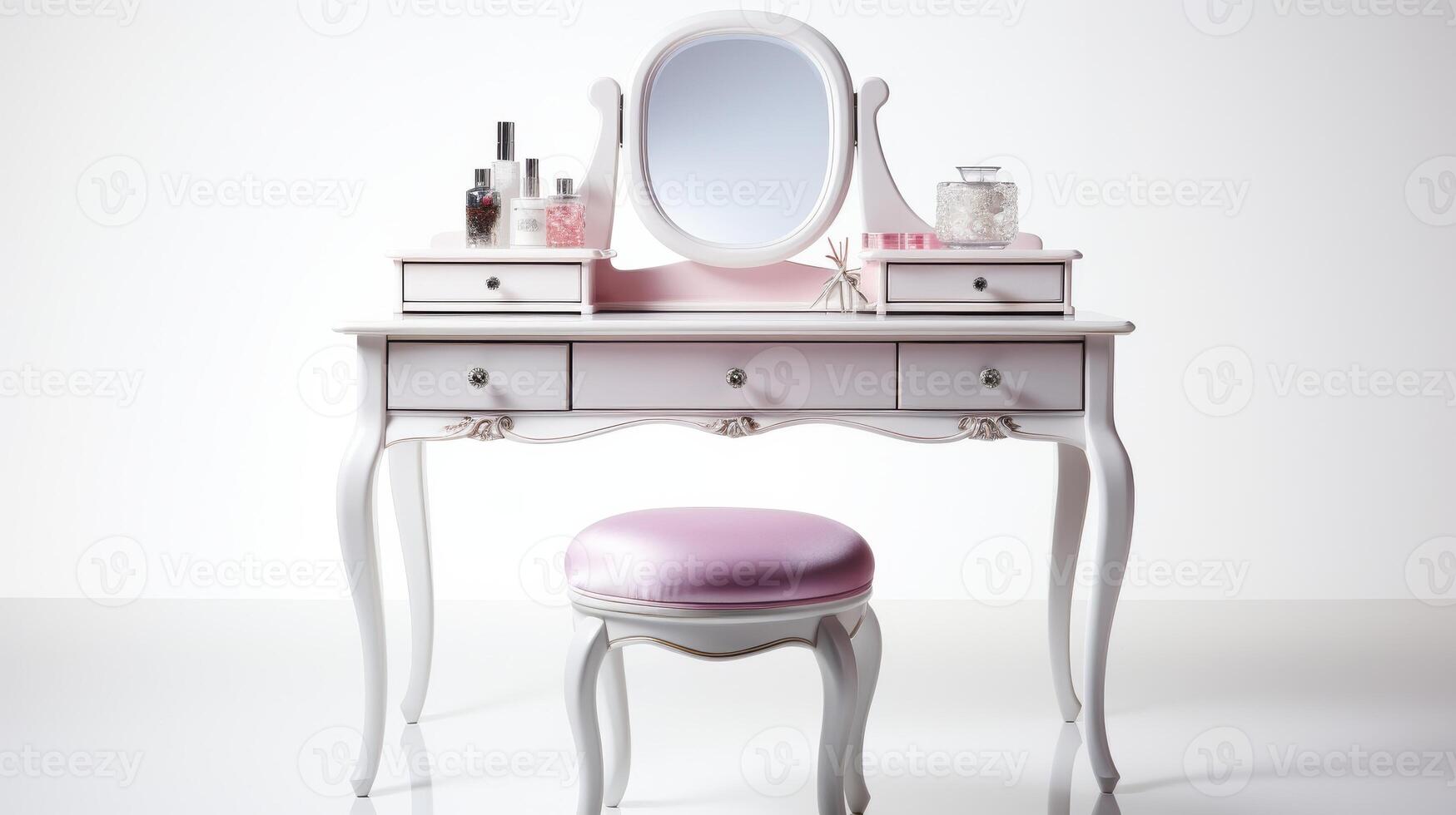 Aurora Vanity on a white background photo