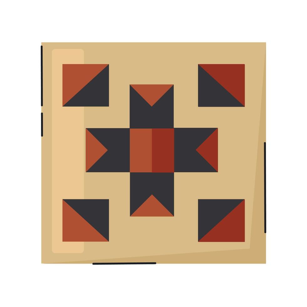 Quilt icon clipart avatar logotype isolated illustration vector
