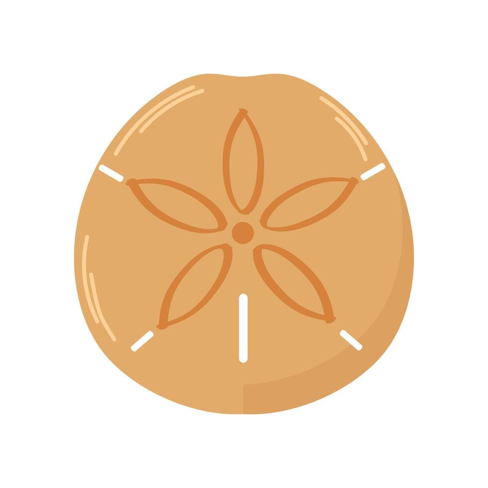 Sand dollar icon clipart avatar logotype isolated illustration vector