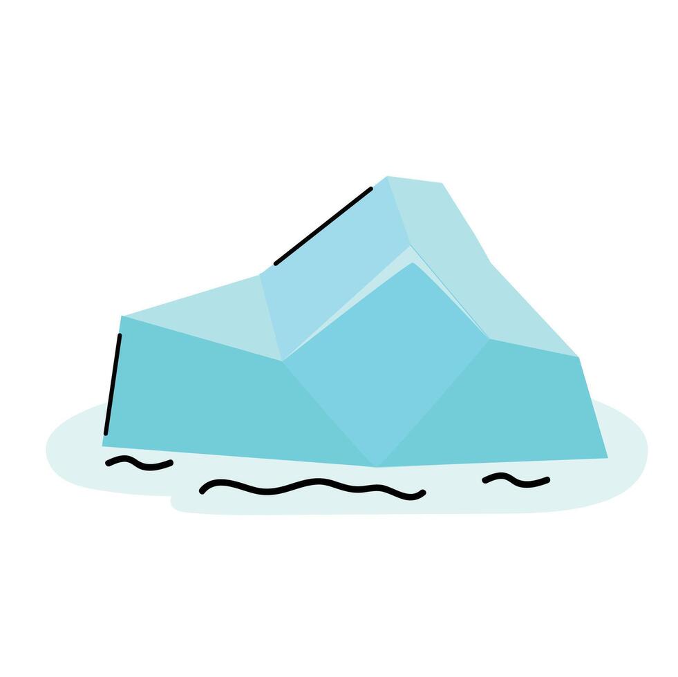 Glacier icon clipart avatar logtotype isolated illustration vector