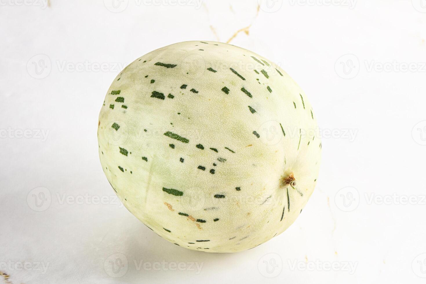Ripe sweet juicy Dalmatin melon photo