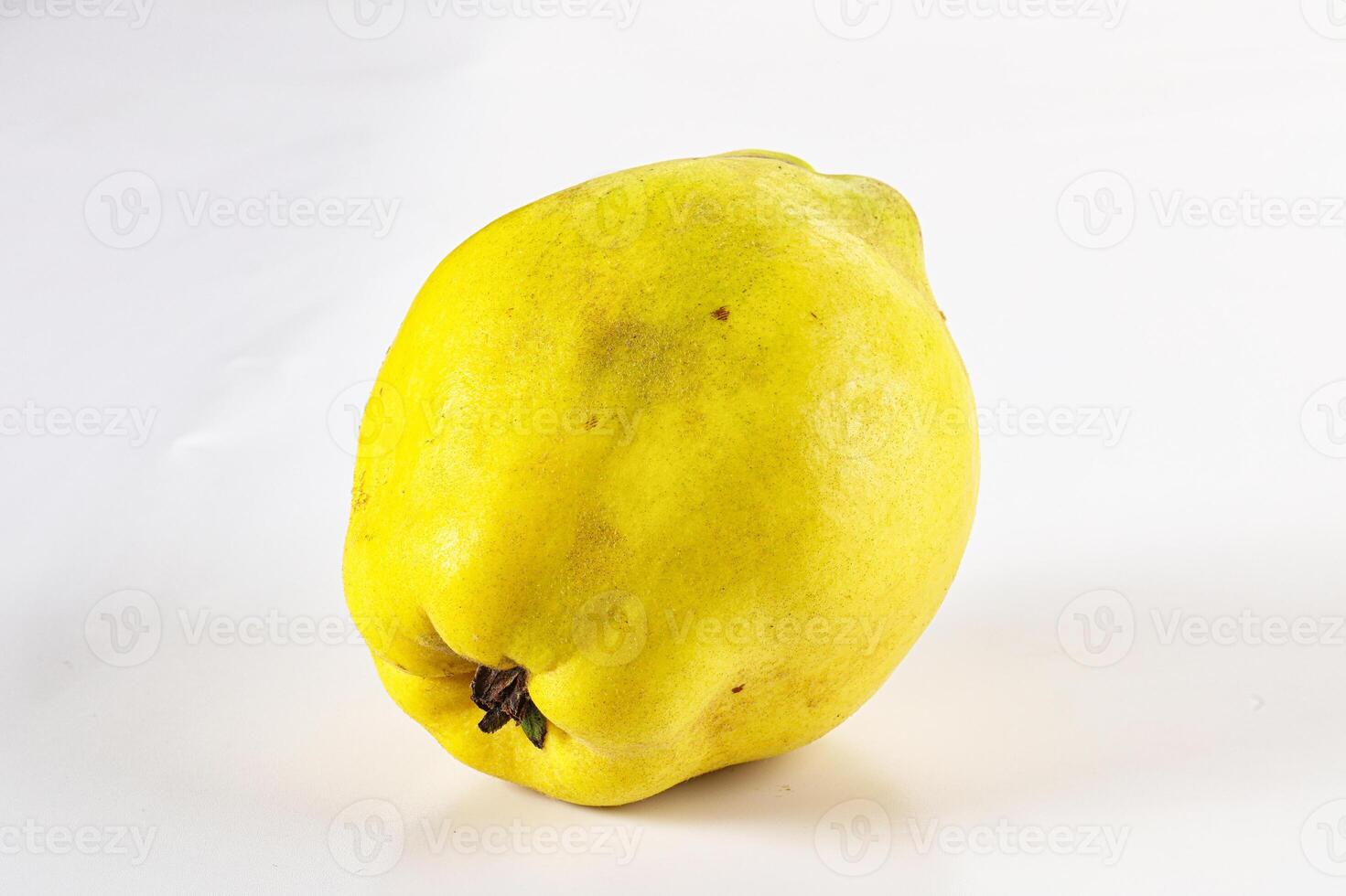 Ripe sweet organic quince fruit photo