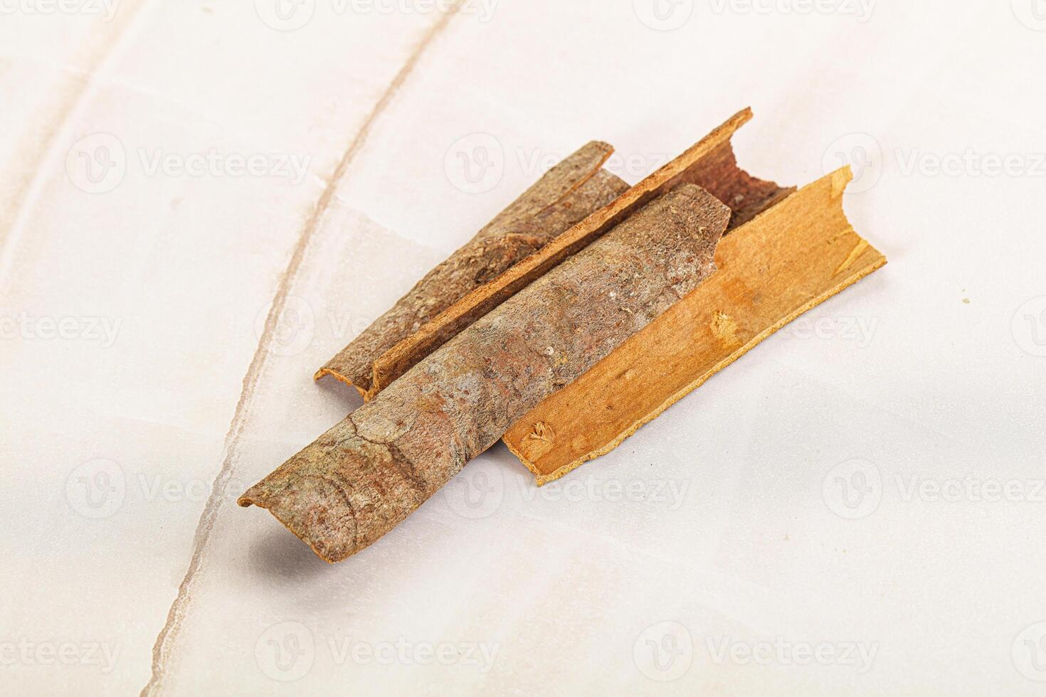 Natural wild organic cinnamon aroma photo