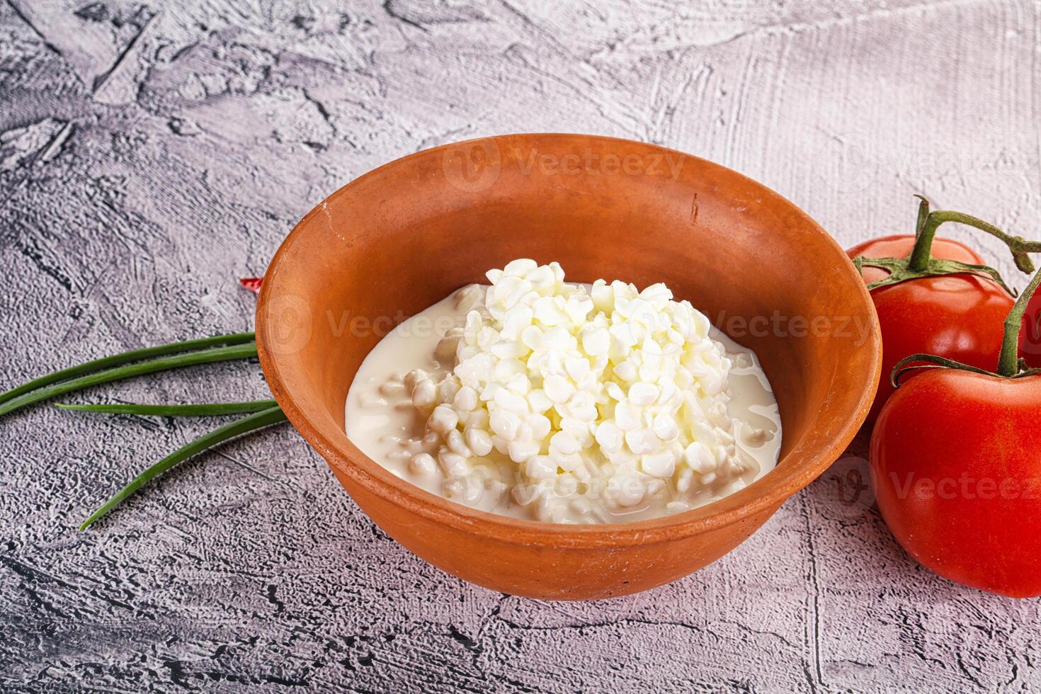 Cottage cheese Curd in the bowl photo