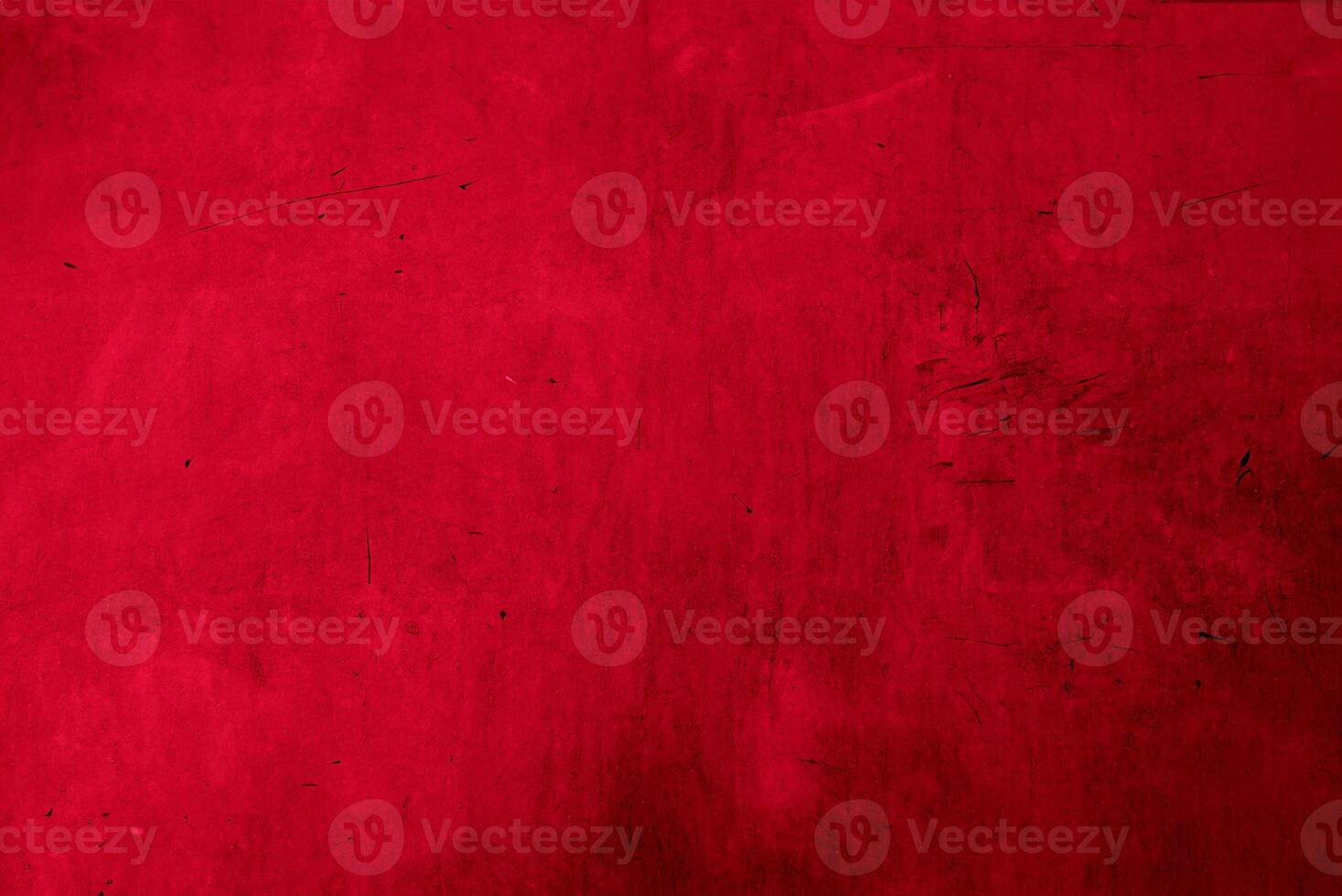 Abstract Dark Cement Wall Texture with Red and Black Tones, Illuminated by Soft White Gradient - Background Design Concept photo