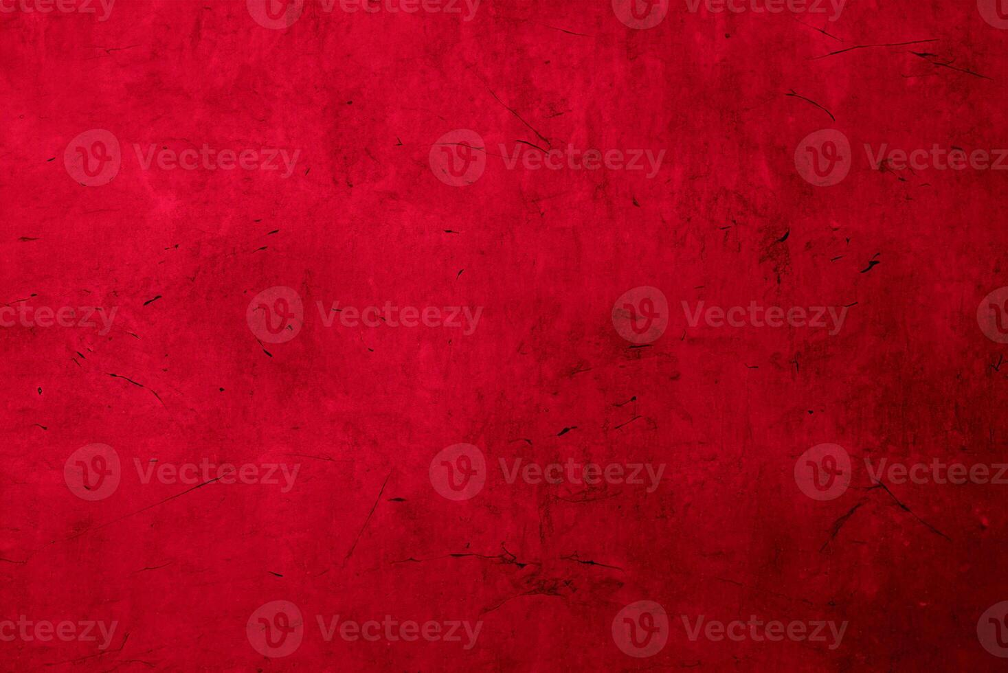Abstract Dark Cement Wall Texture with Red and Black Tones on Gradient Background photo