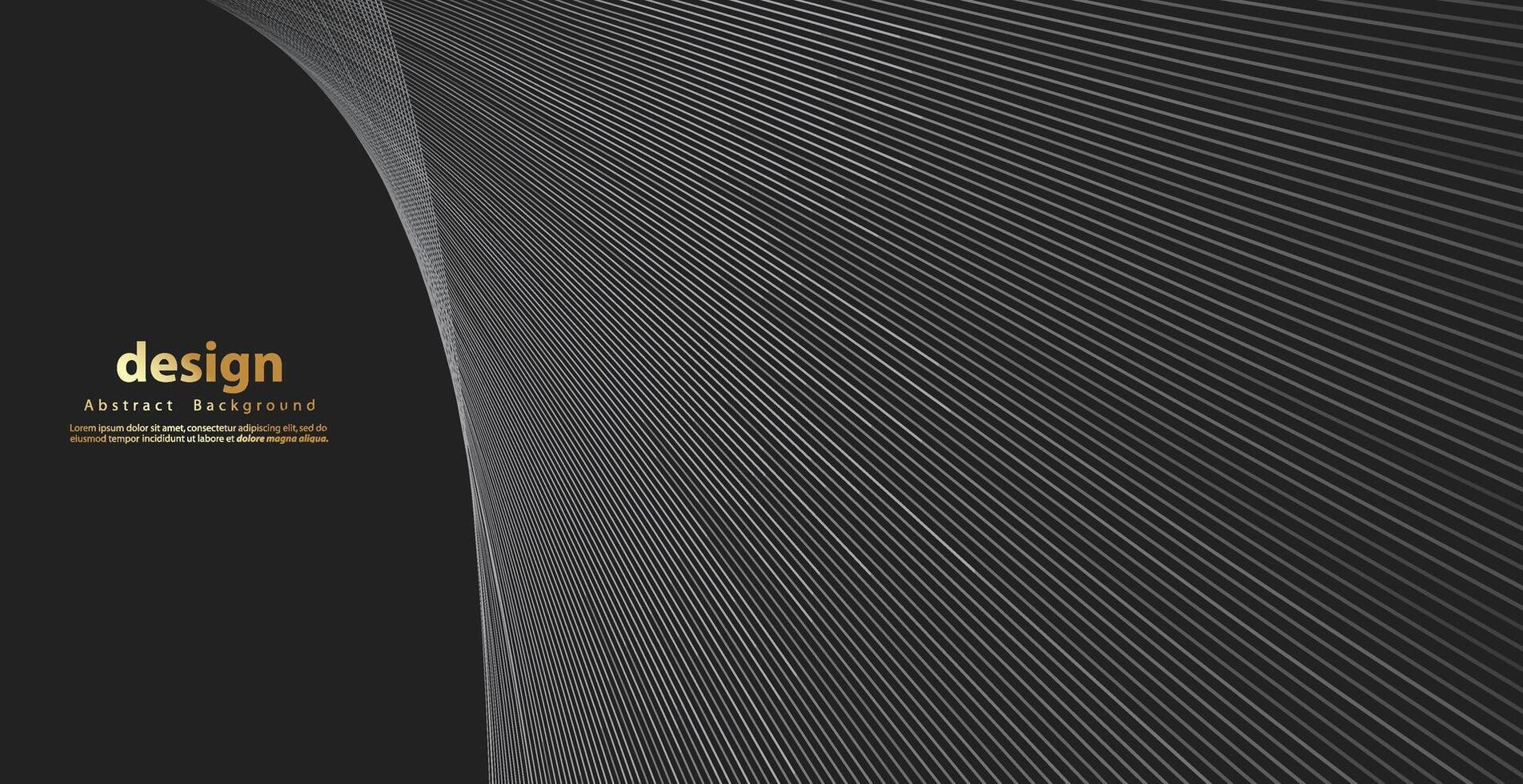 Striped texture, Abstract warped Diagonal Striped Background, wave lines texture. Brand new style for your business design, template for your ideas vector