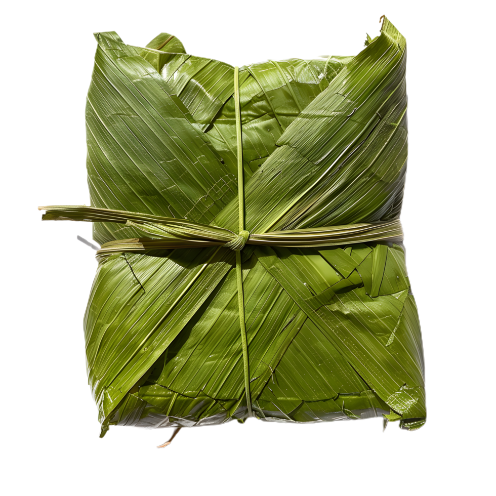 a bundle of leaves wrapped in twine png