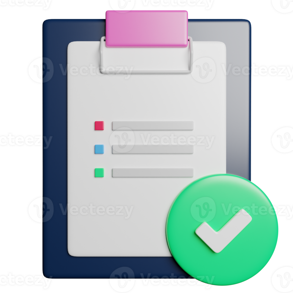 Checklist List Document png