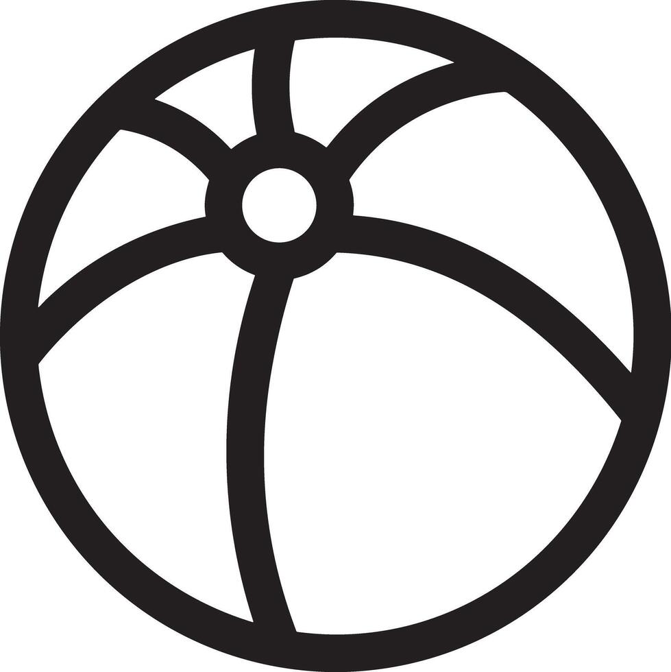 Ball icon symbol image vector