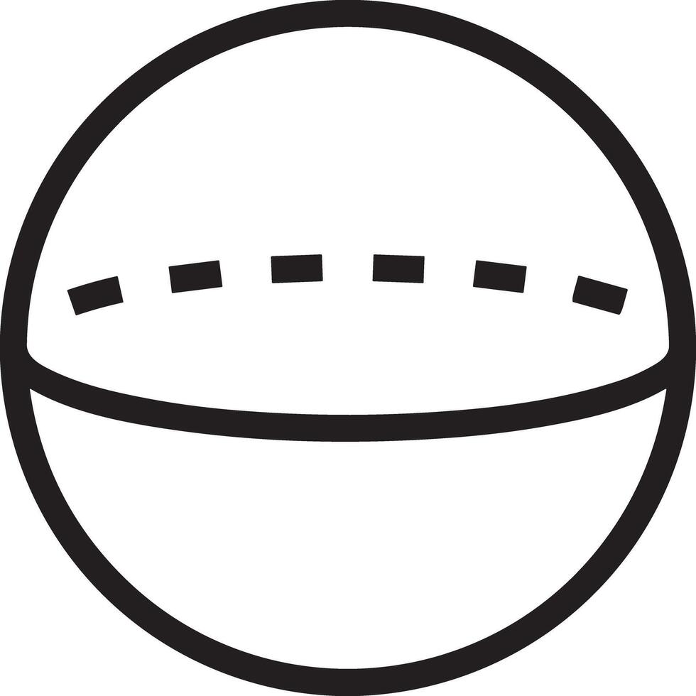 Ball icon symbol image vector