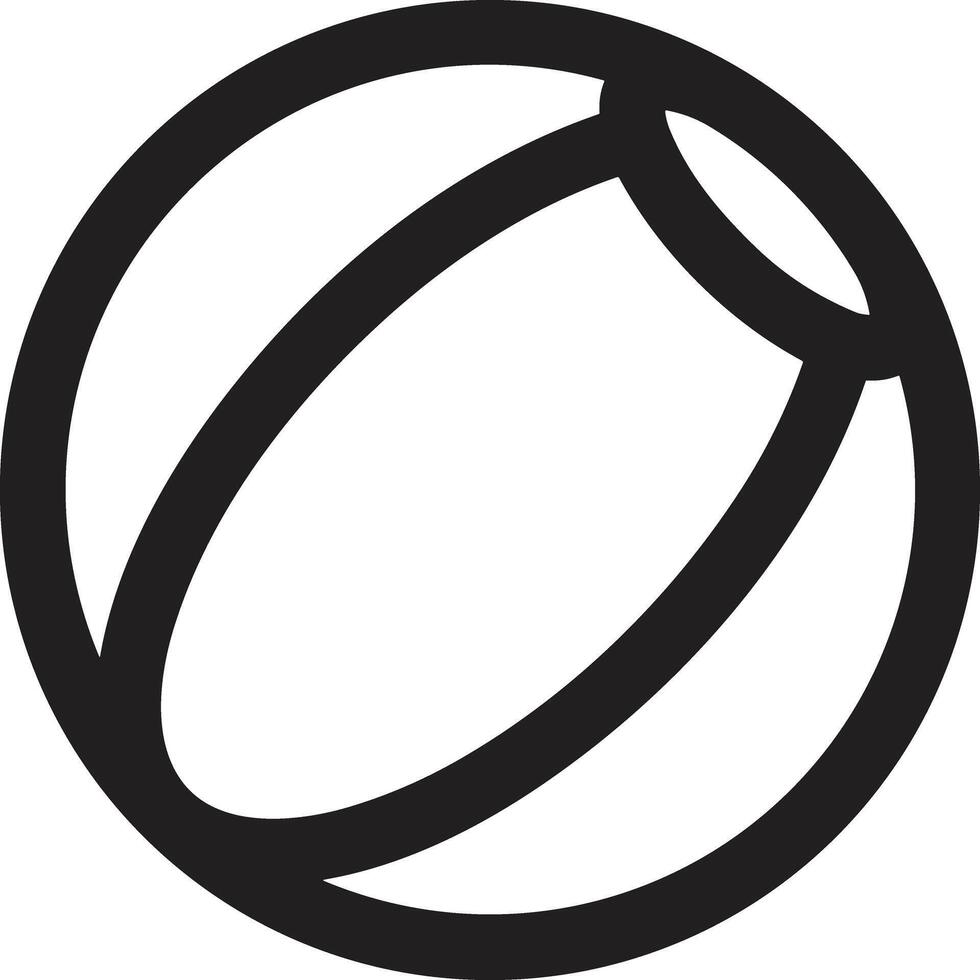 Ball icon symbol image vector