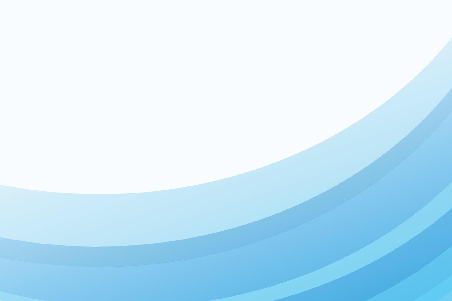 wavy landing page template vector