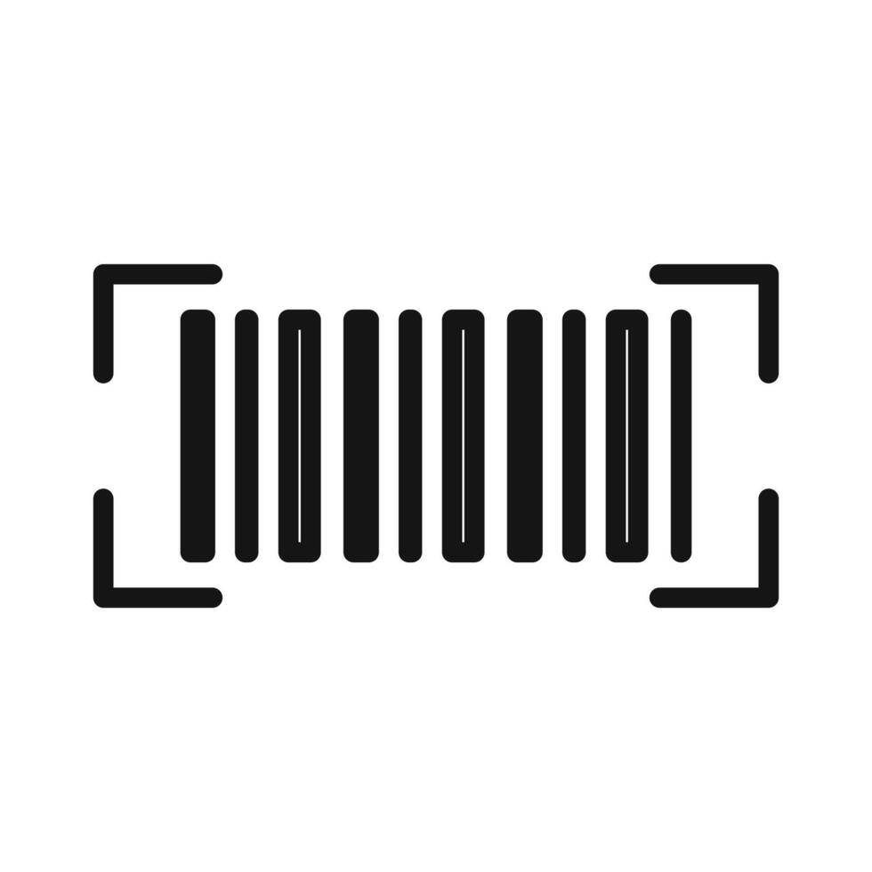 Barcode Scanner Icon for Retail and Inventory Management vector