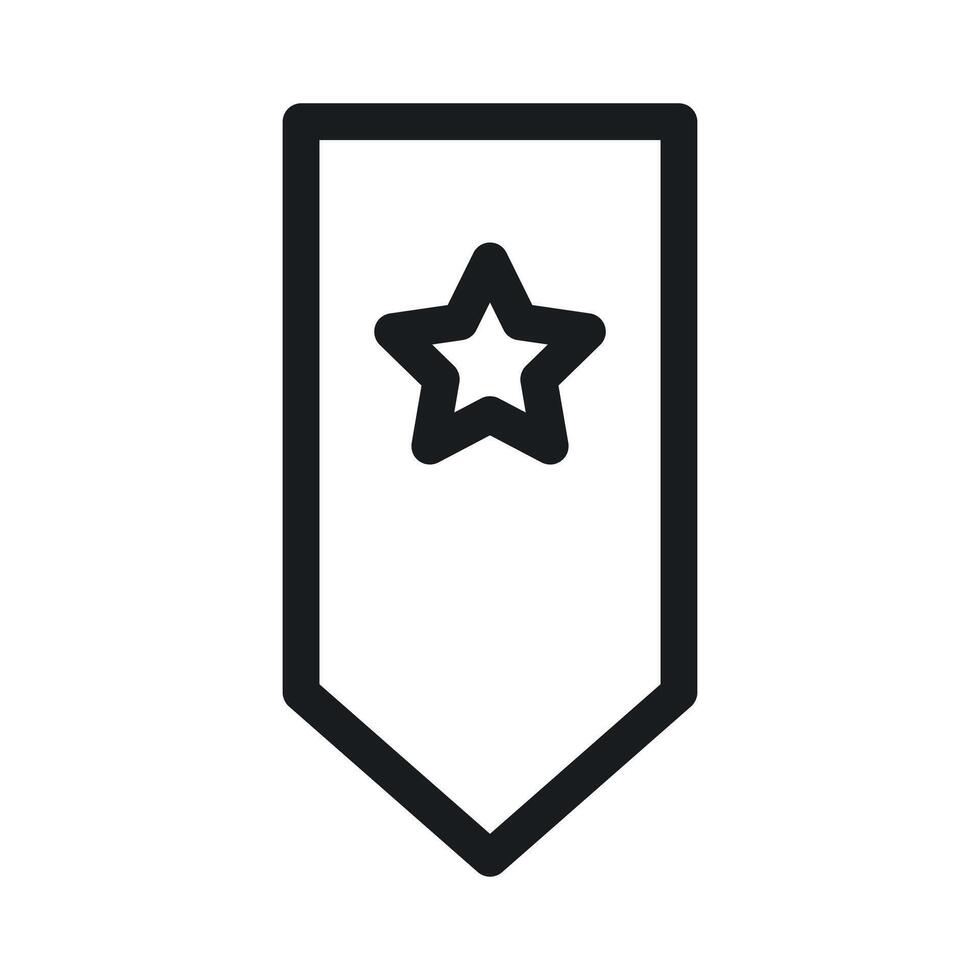 Bookmark Indicator Icon Perfect for Saving and Organizing Web Content vector