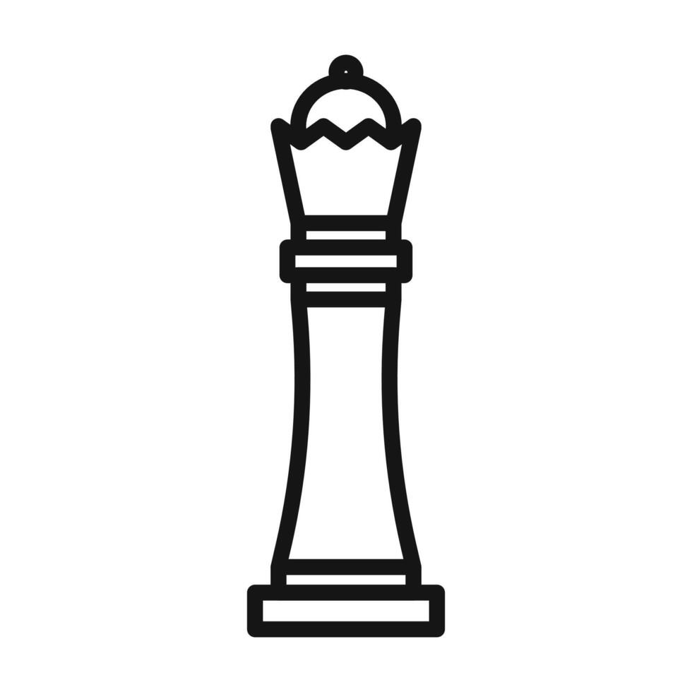 Chess Queen Icon Pack Strategic Game Piece Illustrations for Board Game Enthusiasts vector