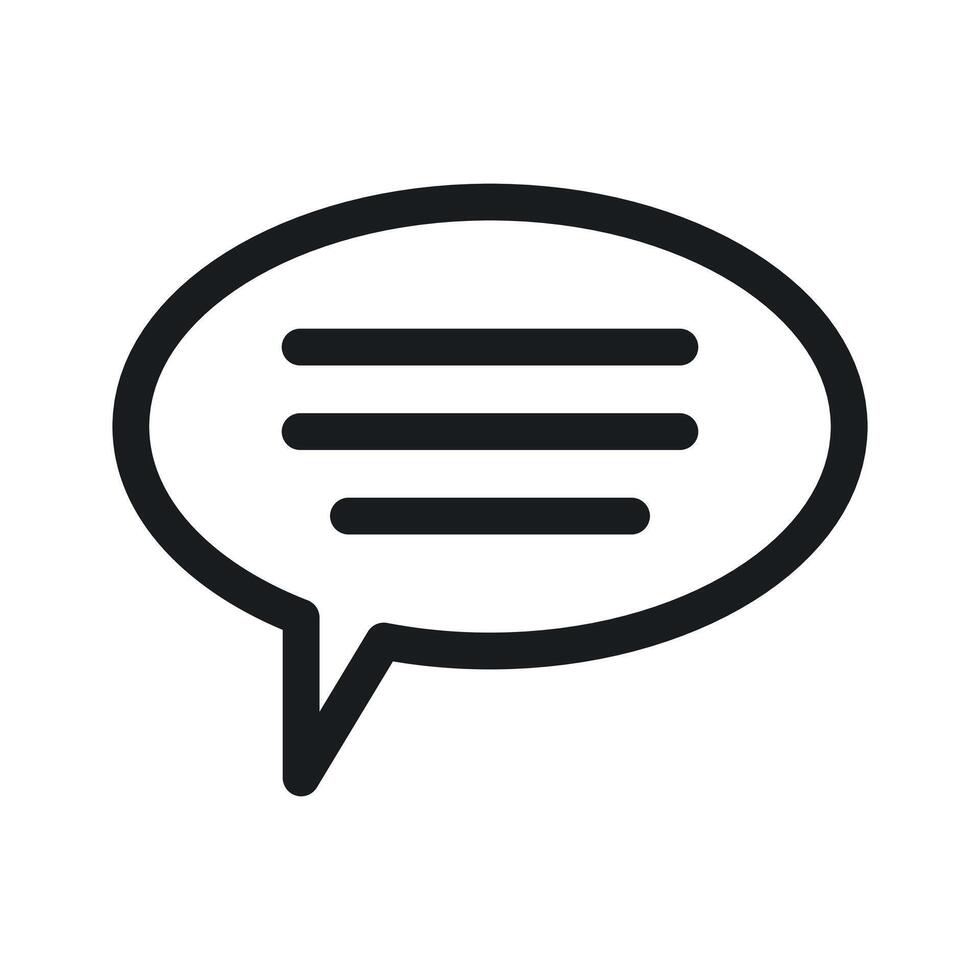 Comment icon set vector