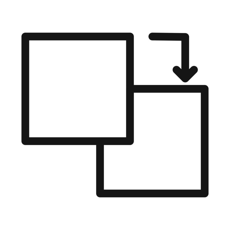 Duplicate icon set vector
