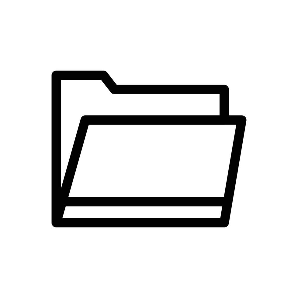 Folder icon set vector