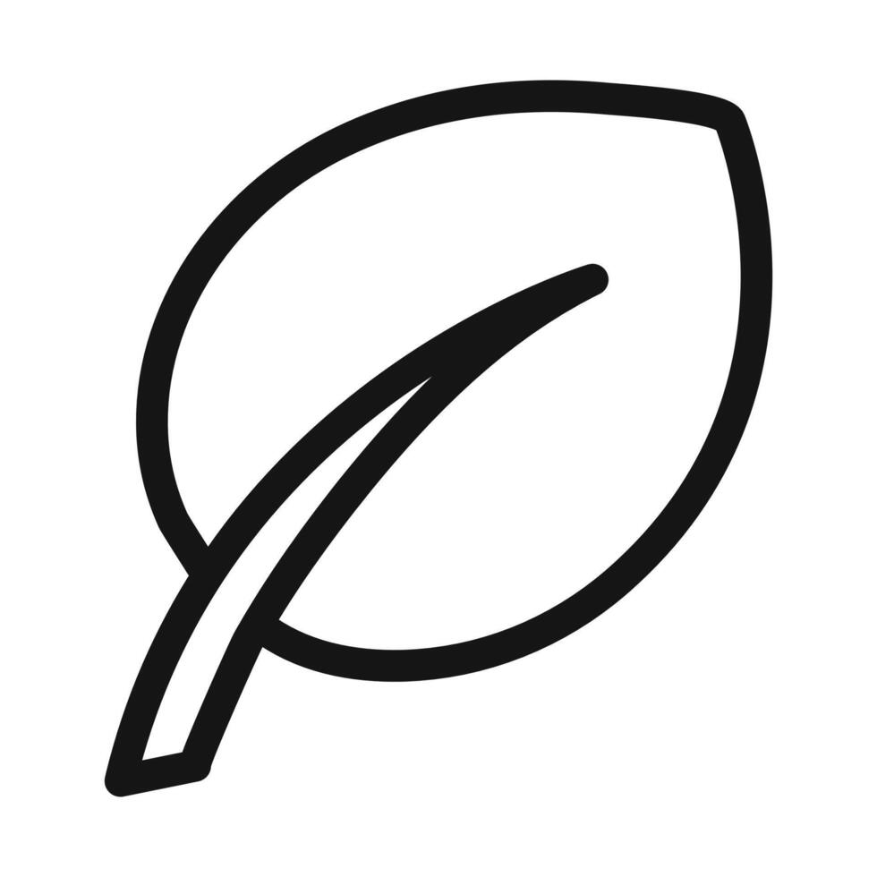 Leaf icon set vector