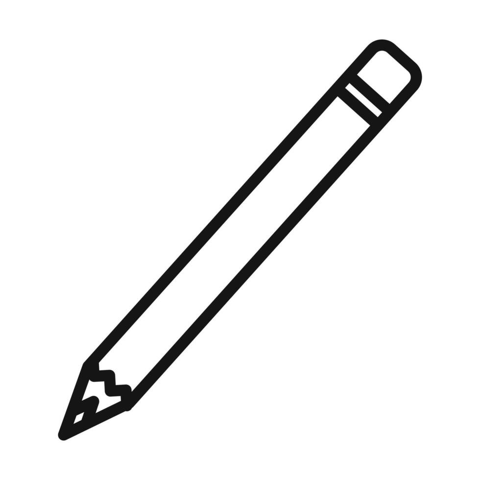 Drawing Pencil Icon Perfect for Writing and Artistic Projects vector