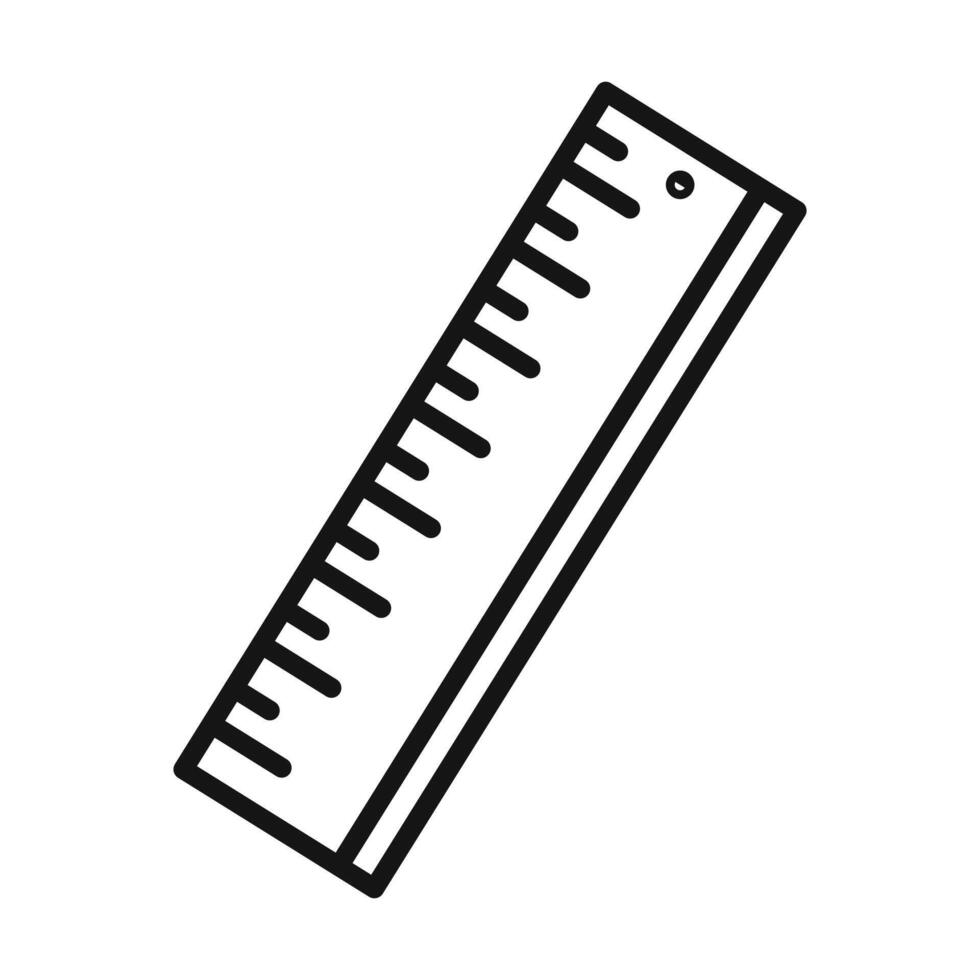 Ruler Icon Pack Measurement Tool Illustrations for Education and Crafting vector