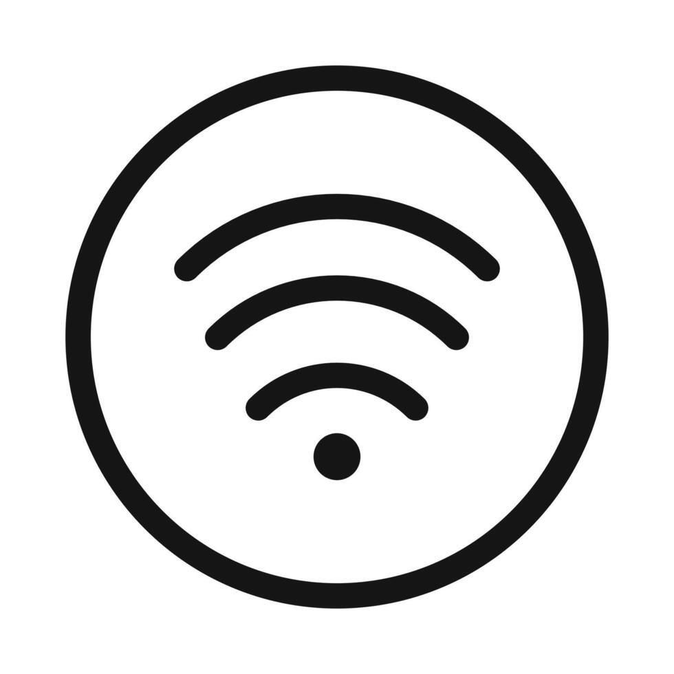 Wifi icon set vector