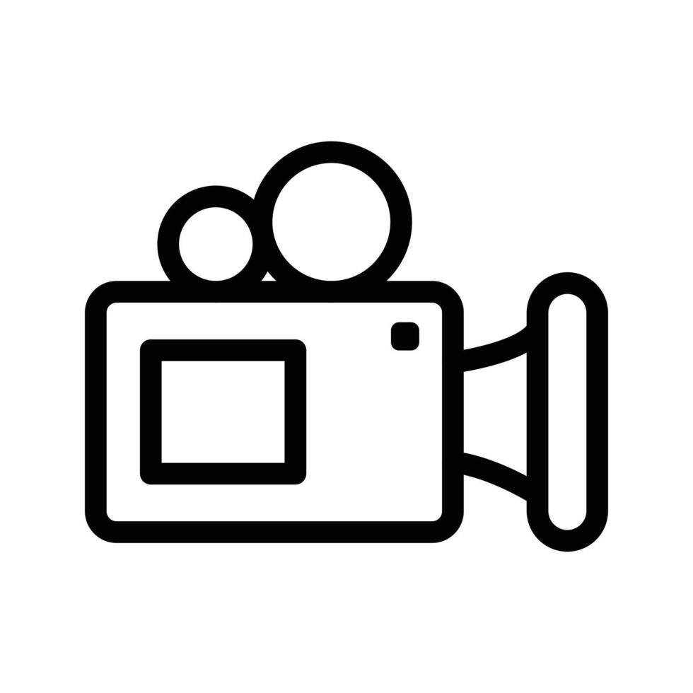 camera icon set vector