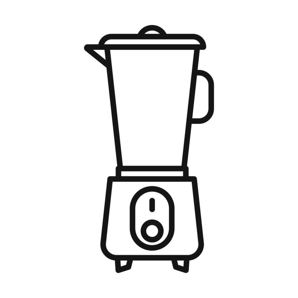 Blender icon Black line art vector