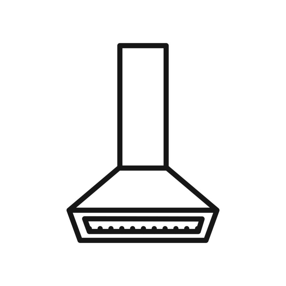 Extractor Hood icon vector