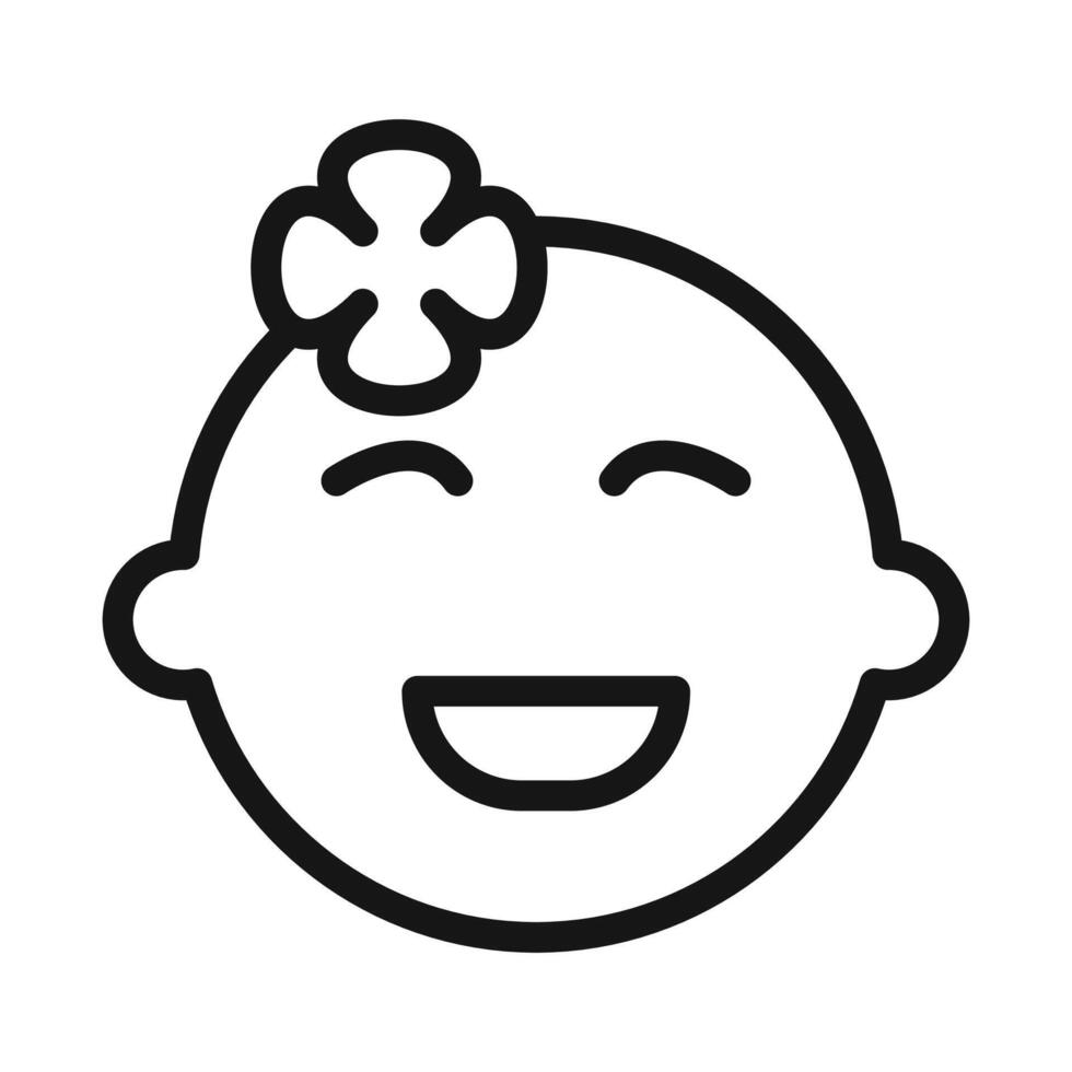 baby dental icon vector