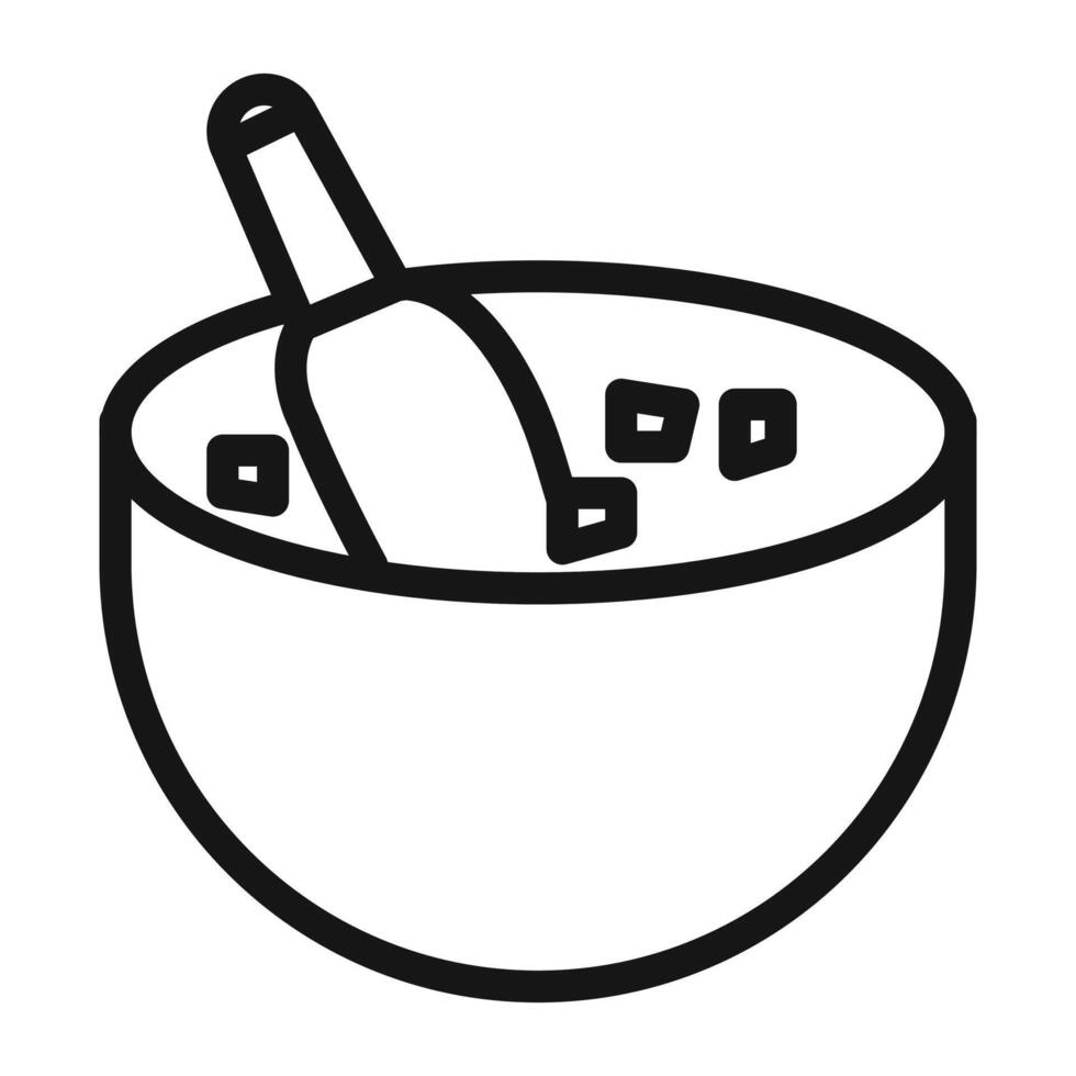 cooling wine bottle icon vector