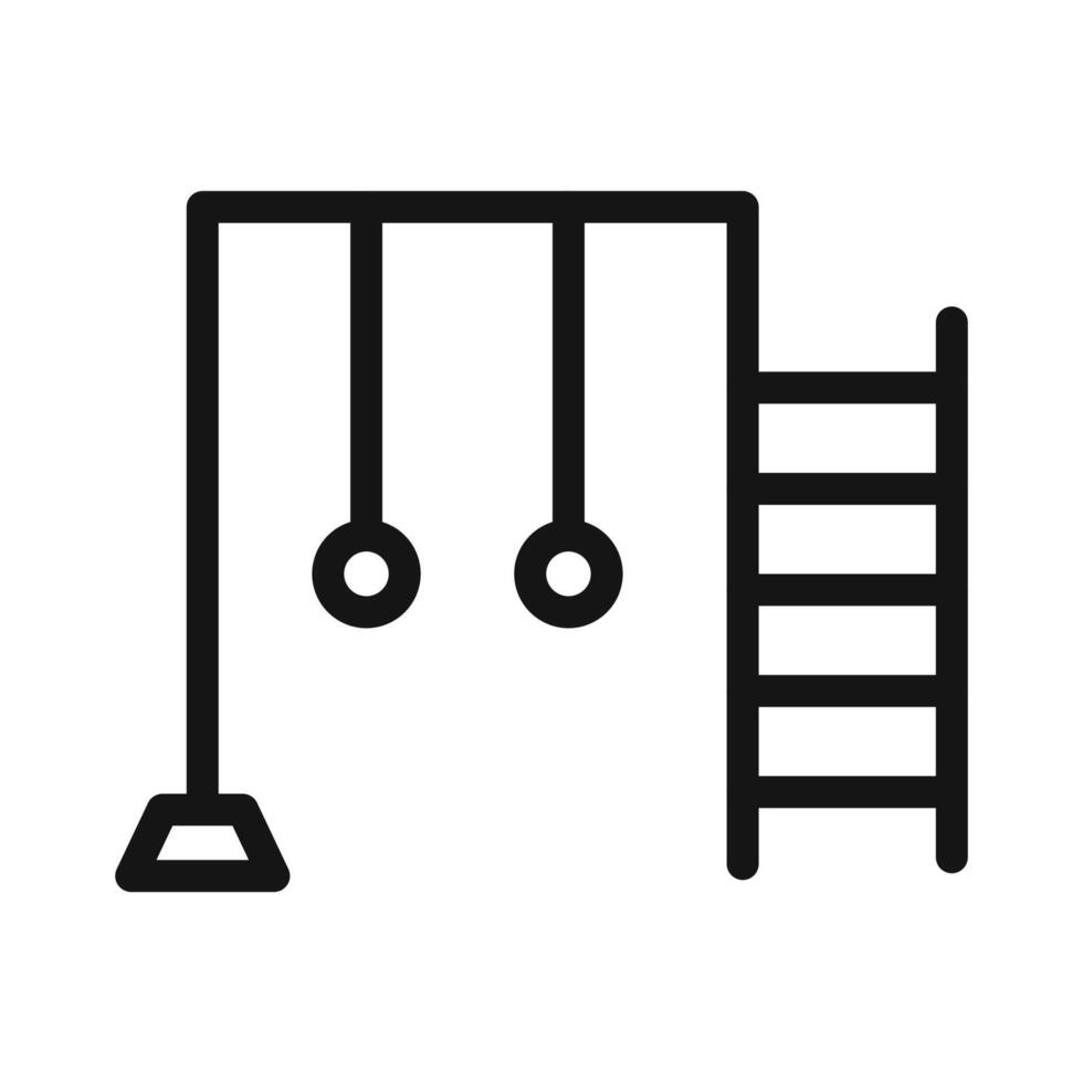 jungle gym icon vector