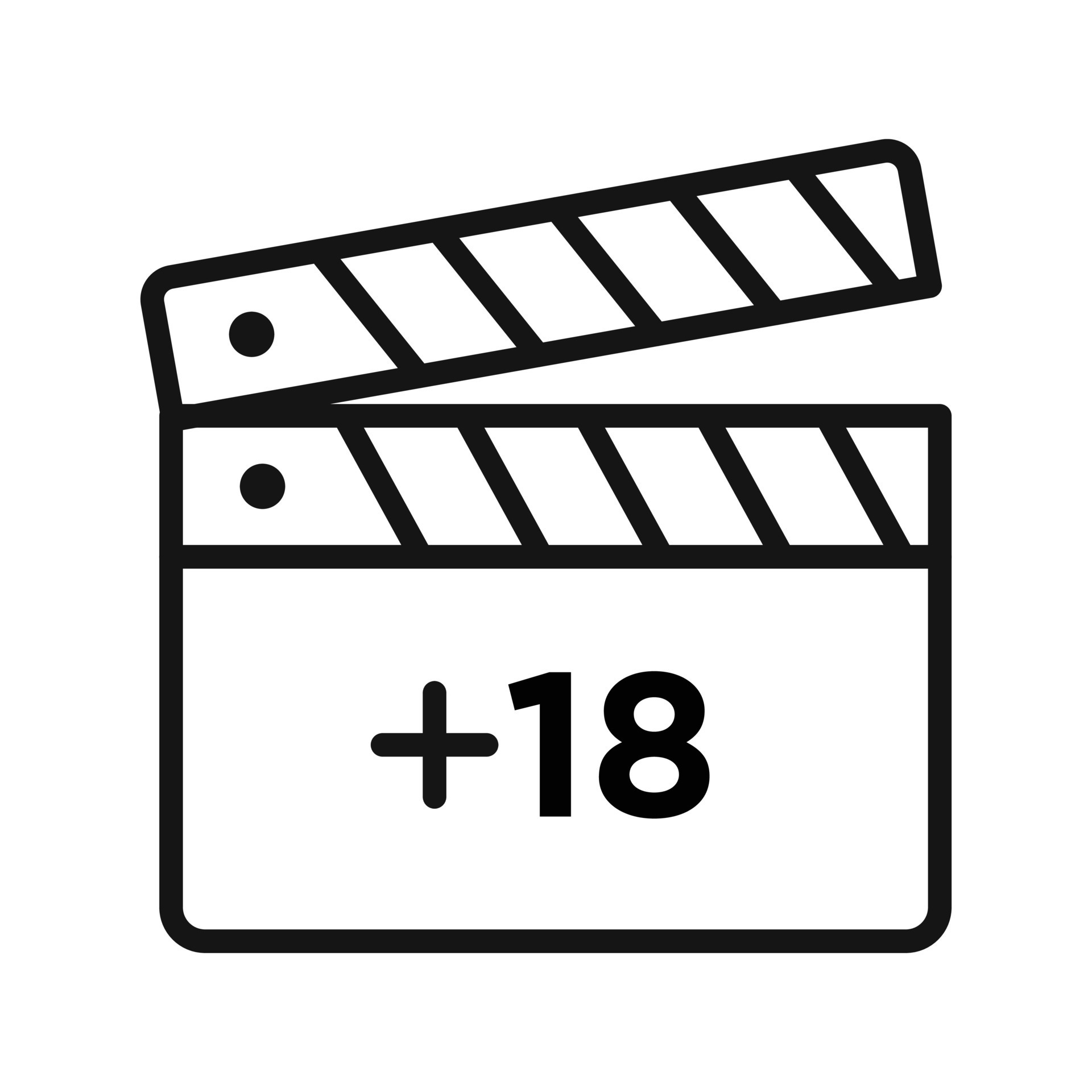 plus 18 movie icon 47744209 Vector Art at Vecteezy