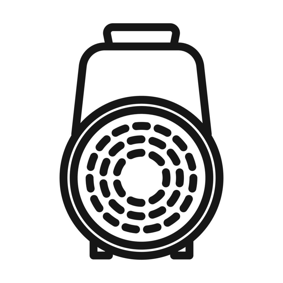 Speaker icon Black line art vector