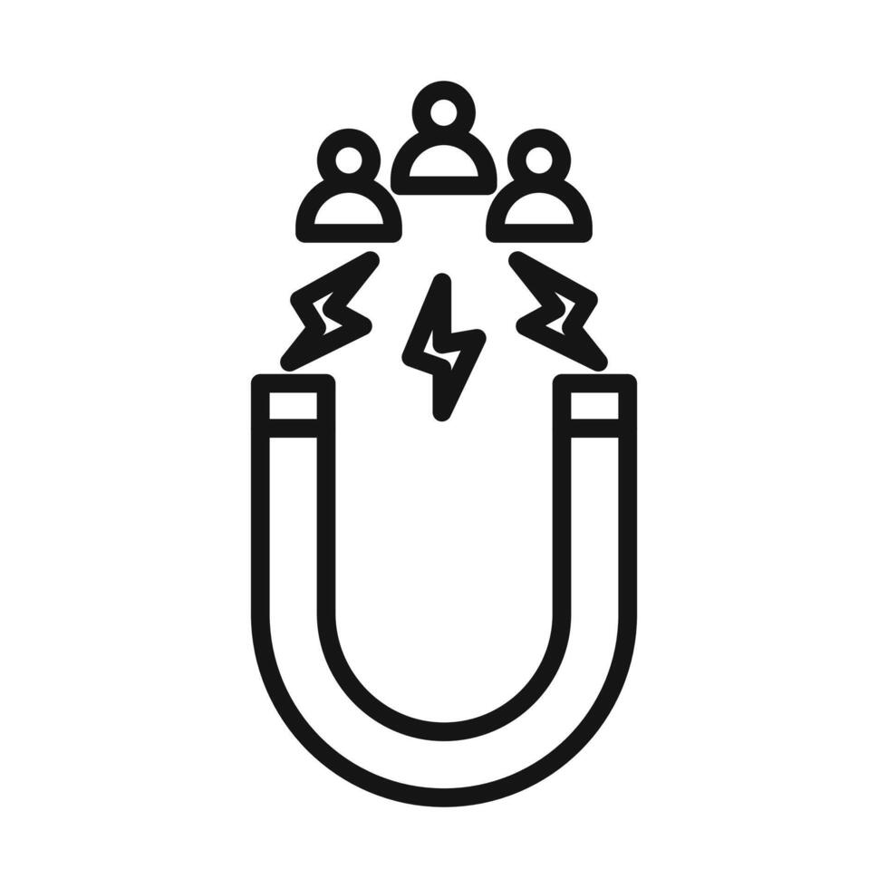 User Engagement icon vector