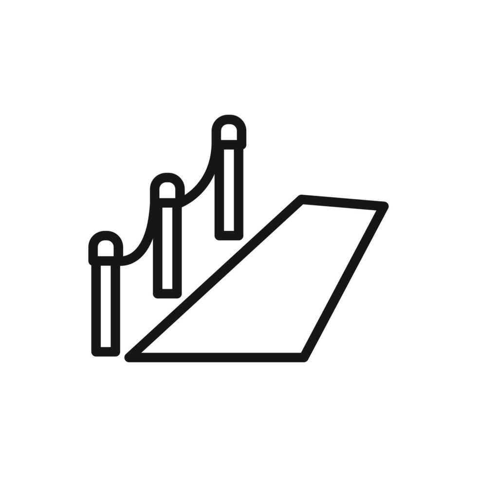 red carpet icon vector