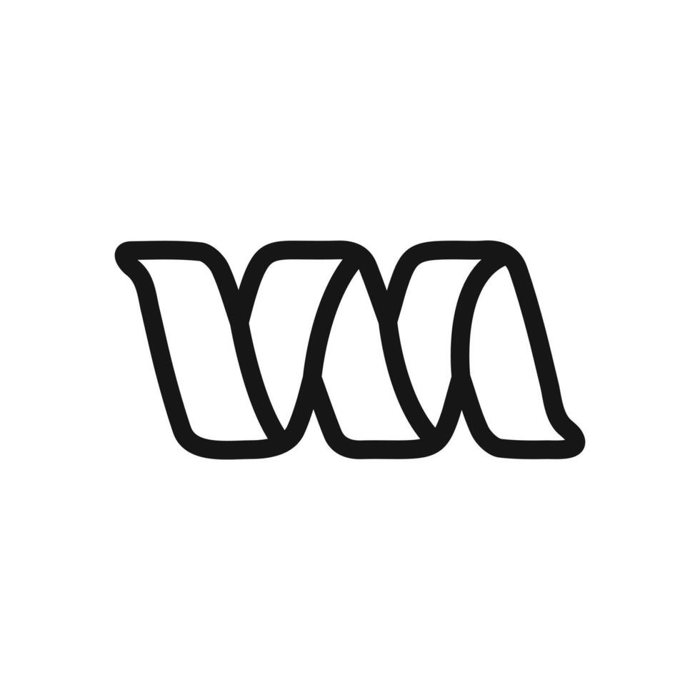 Protein icon Black line art vector