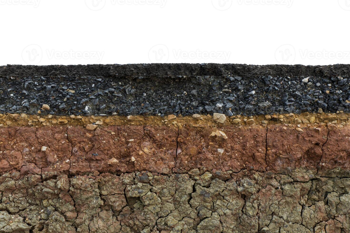 The curb erosion from storms. photo
