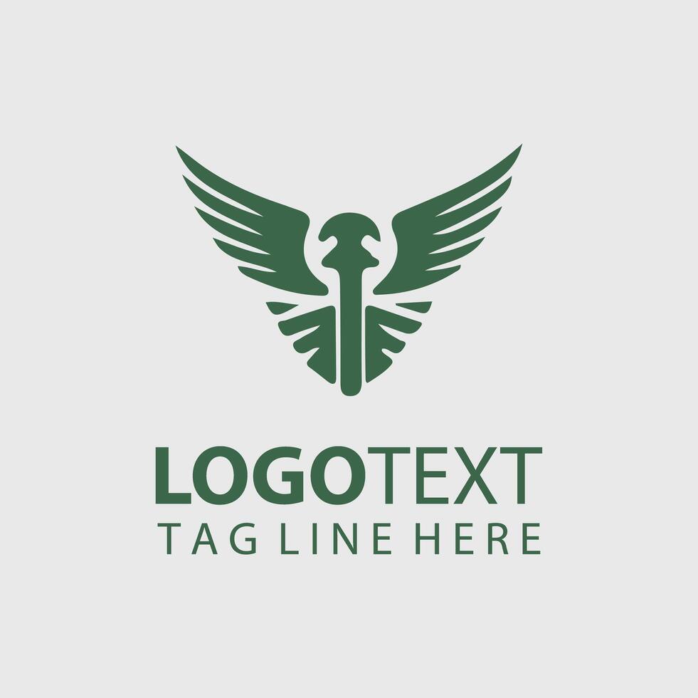 Key Wings Logo vector