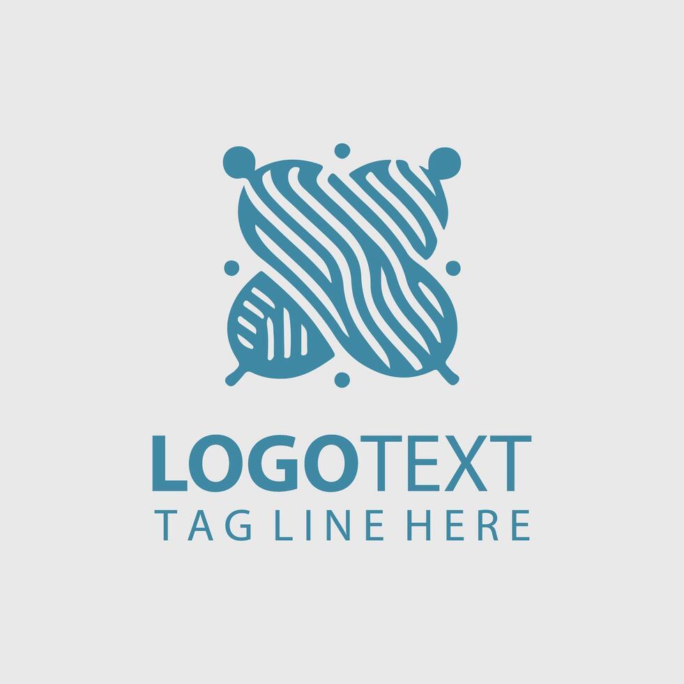 Knitting Logo Illustrations vector