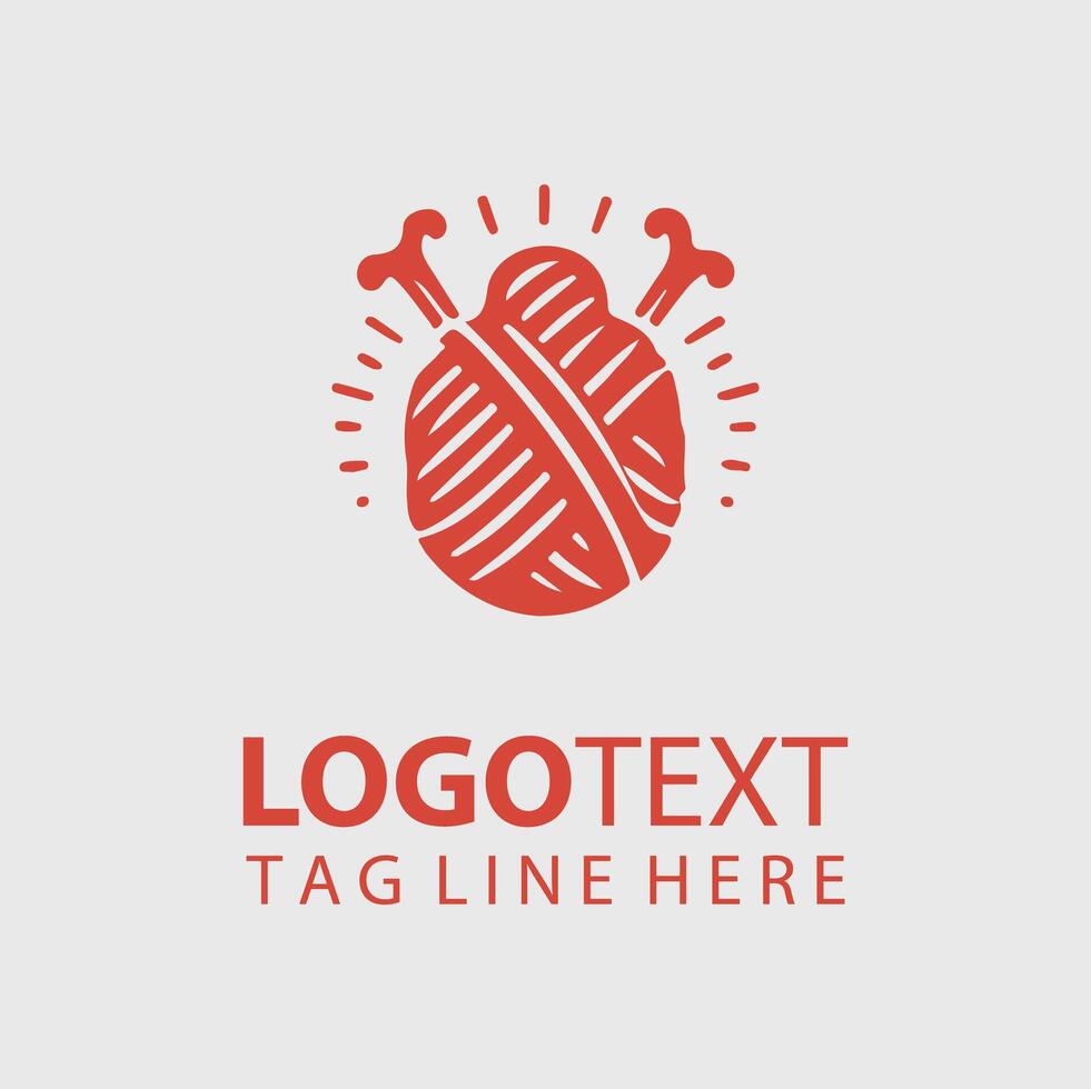 Knitting Logo Illustrations vector