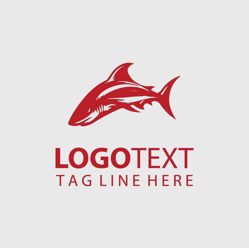 Shark Fish Logo vector