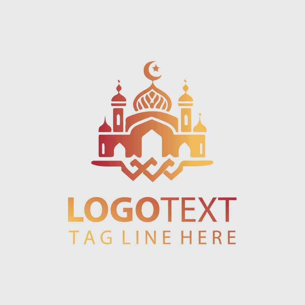 Mosque Logo Illustrations vector