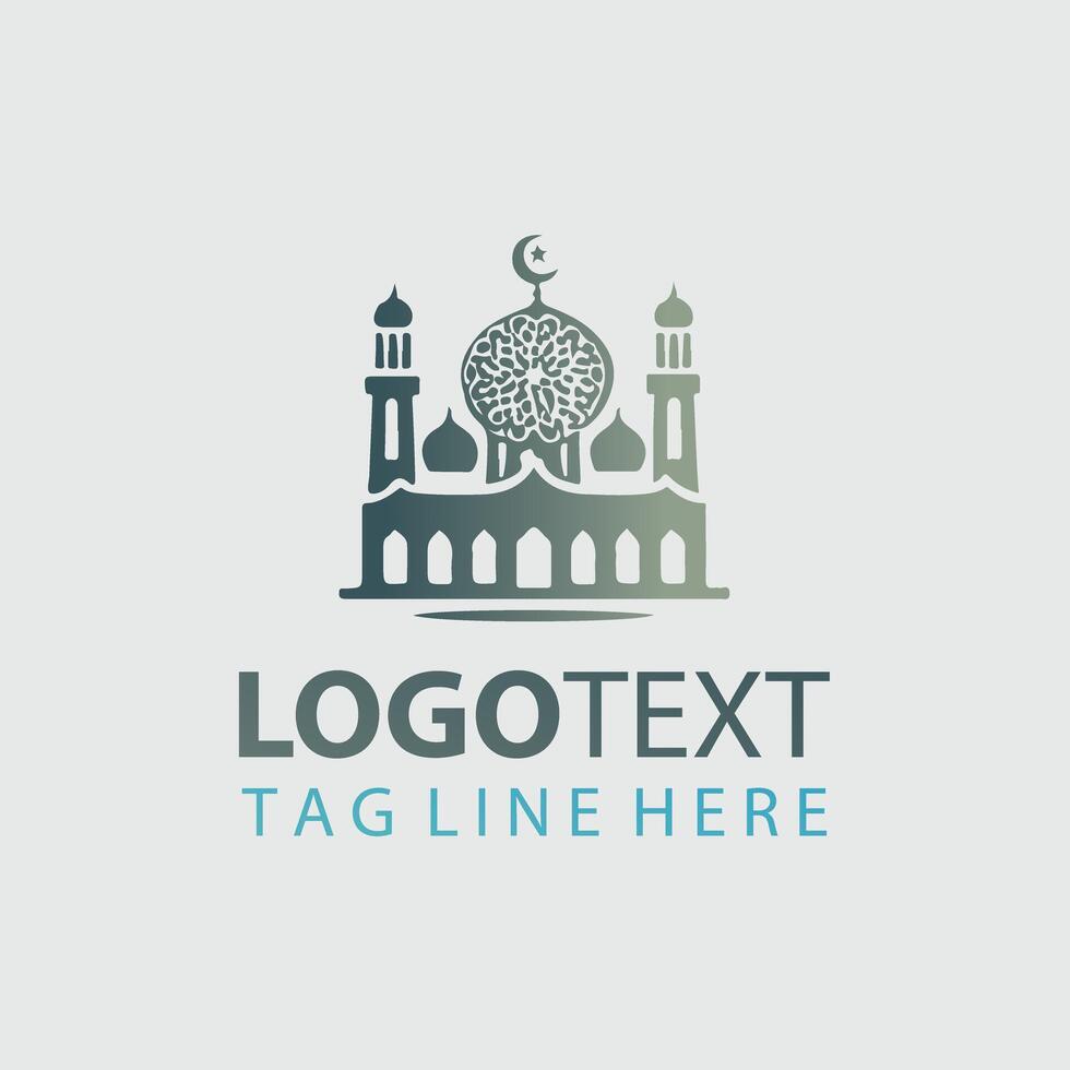 Mosque Logo Illustrations vector