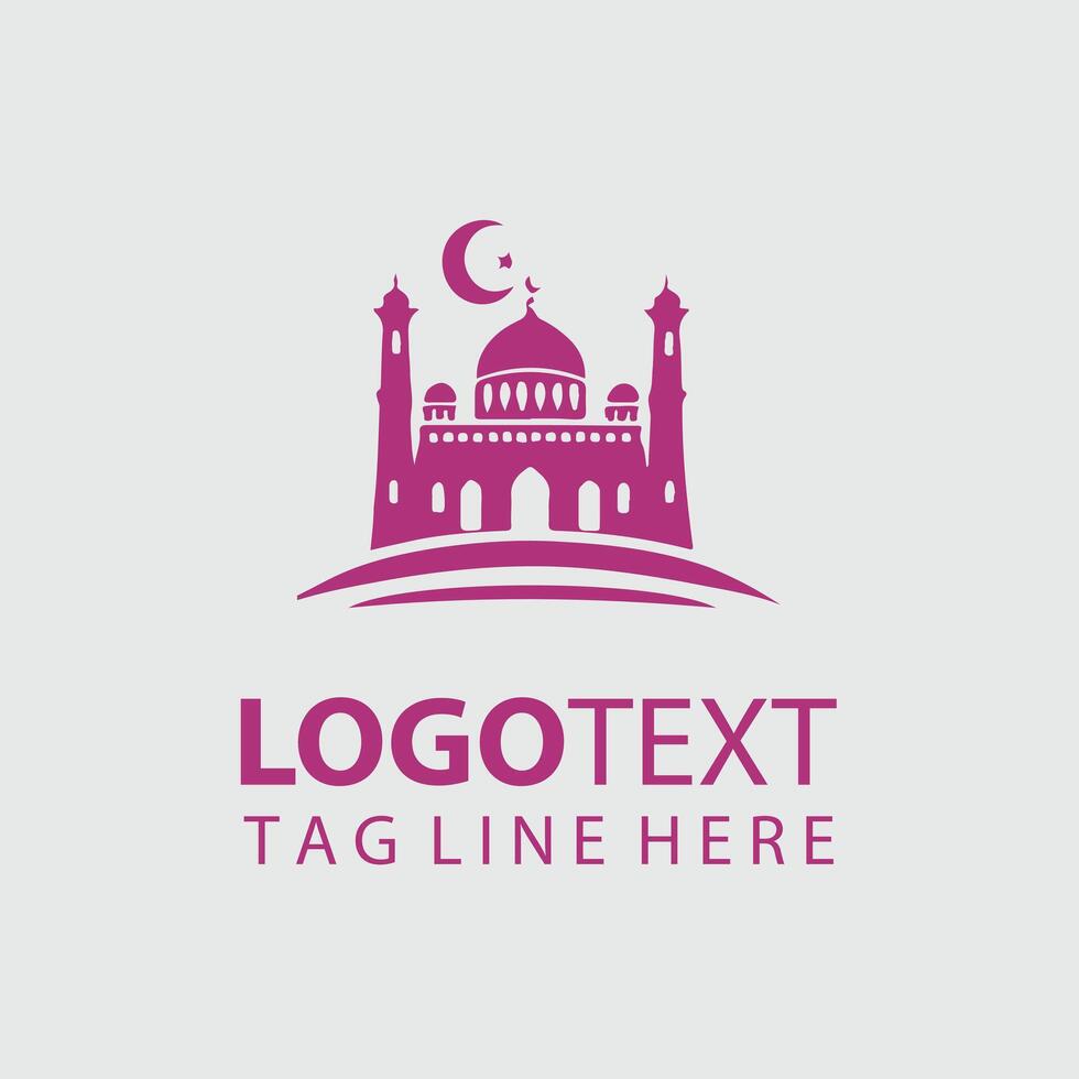 Mosque Logo Illustrations vector