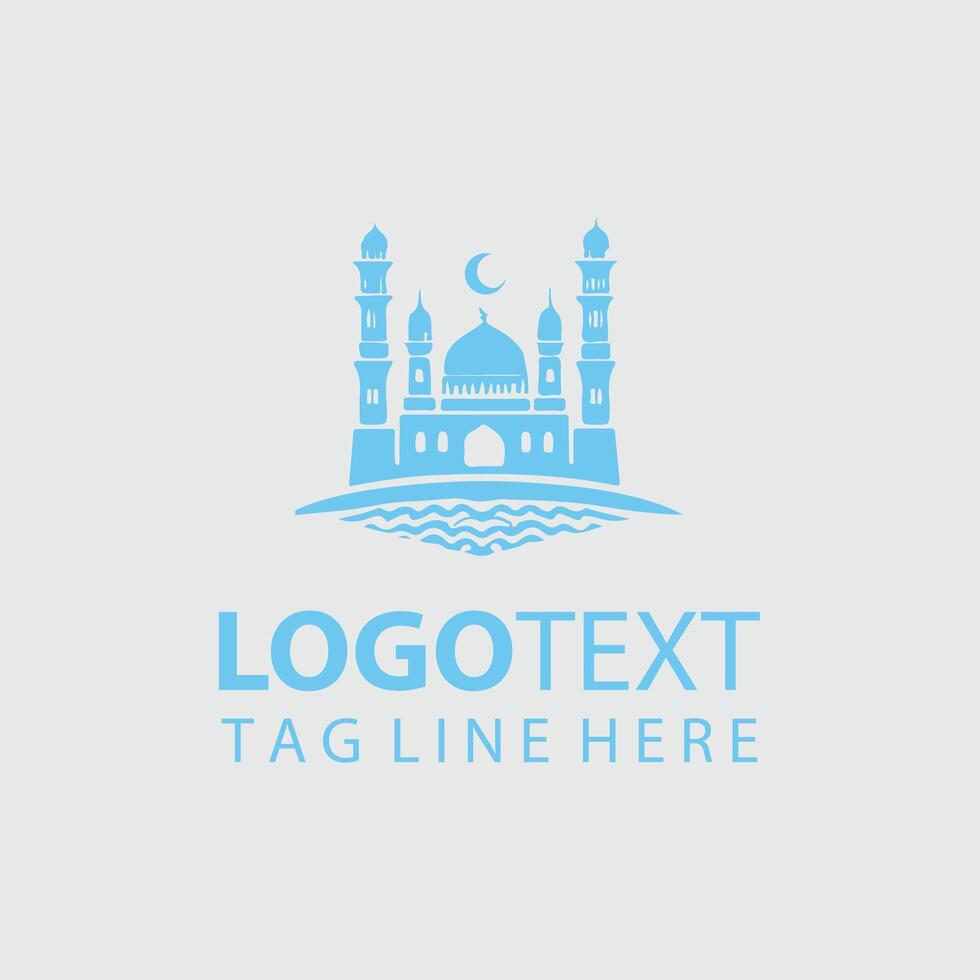 Mosque Logo Illustrations vector