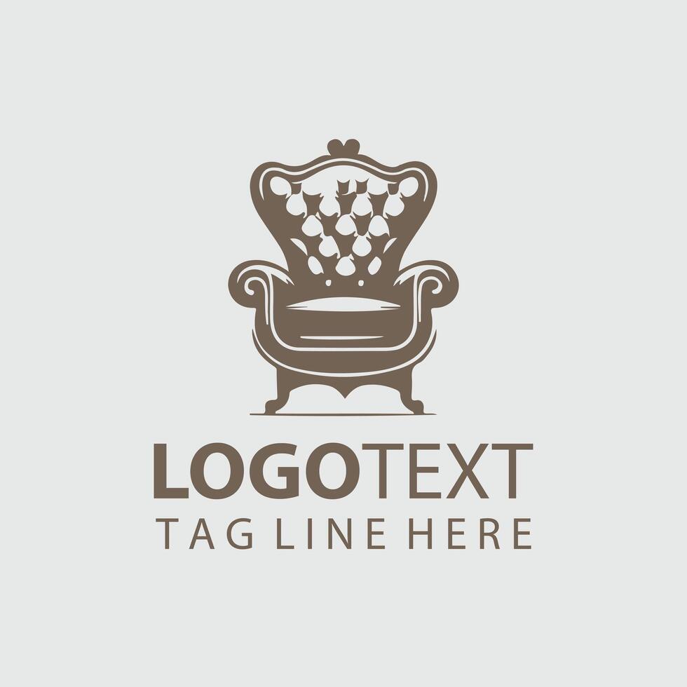 Sofa Furniture Logo vector