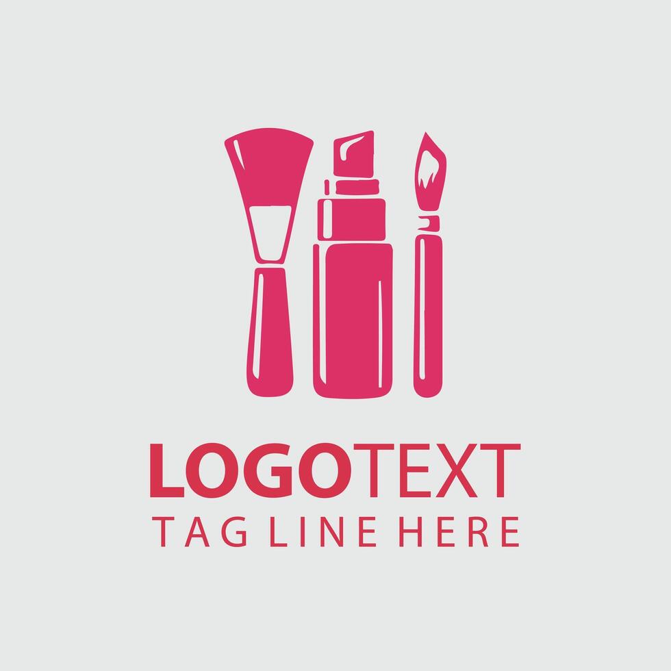Cosmetics Logo Illustrations vector