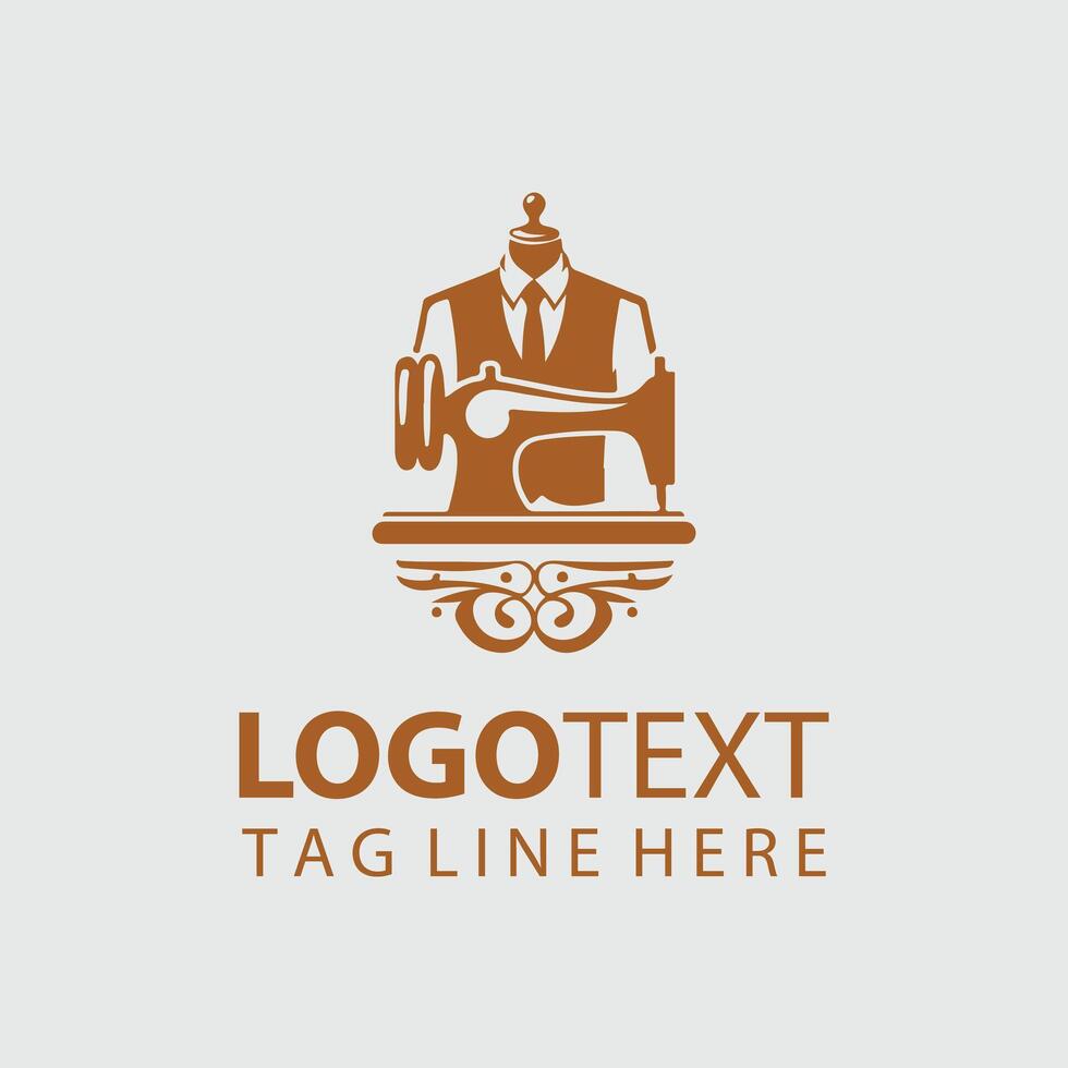 Tailor Logo Illustrations vector
